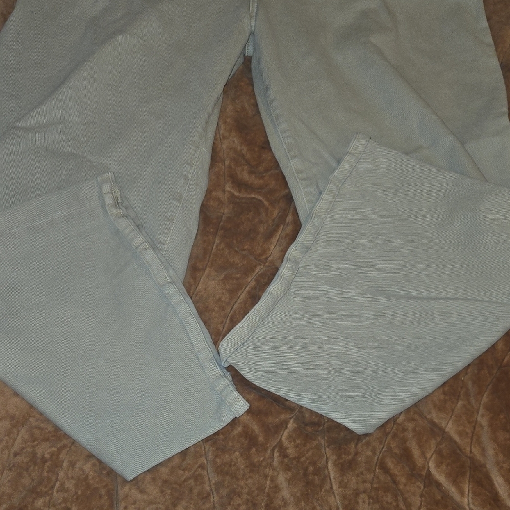 Kut from the Kloth Beige Denim Wide Leg Pants - Picture 5 of 7